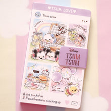 Load image into Gallery viewer, 1pc lovely cartoon tsum mickey mermaid  Stitch notebook Color Paper Diary Book  School Office Supplies Stationery