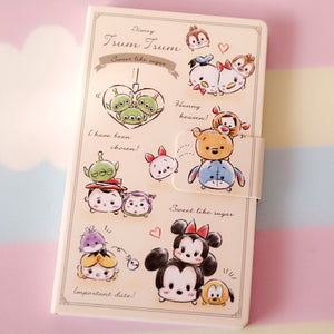 1pc lovely cartoon tsum mickey mermaid  Stitch notebook Color Paper Diary Book  School Office Supplies Stationery