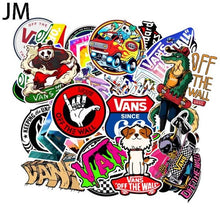 Load image into Gallery viewer, 100Pcs/Set Cartoon cute doodle sticker brand skateboard suitcase laptop guitar car PVC waterproof wallpaper