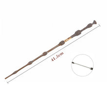 Load image into Gallery viewer, 28 Kinds of Potters Magic Wands Cosplay Harried Dumbledore Voldmort Snape Metal/Iron Core Magic Wand without Box Christmas Gift