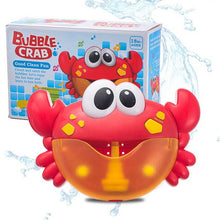 Load image into Gallery viewer, Dropshipping Bubble Machine Crabs Frog Music Kids Bath Toy Bathtub Soap Automatic Bubble Maker Baby Bathroom Toy for Children