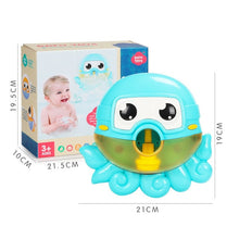 Load image into Gallery viewer, Dropshipping Bubble Machine Crabs Frog Music Kids Bath Toy Bathtub Soap Automatic Bubble Maker Baby Bathroom Toy for Children