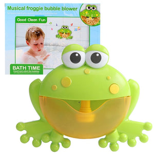 Bubble Crabs Music Baby Bath Toys Kids Pool Swimming Bathtub Soap Machine Automatic Bubble Funny Crabs Frog Bath Music Bubble